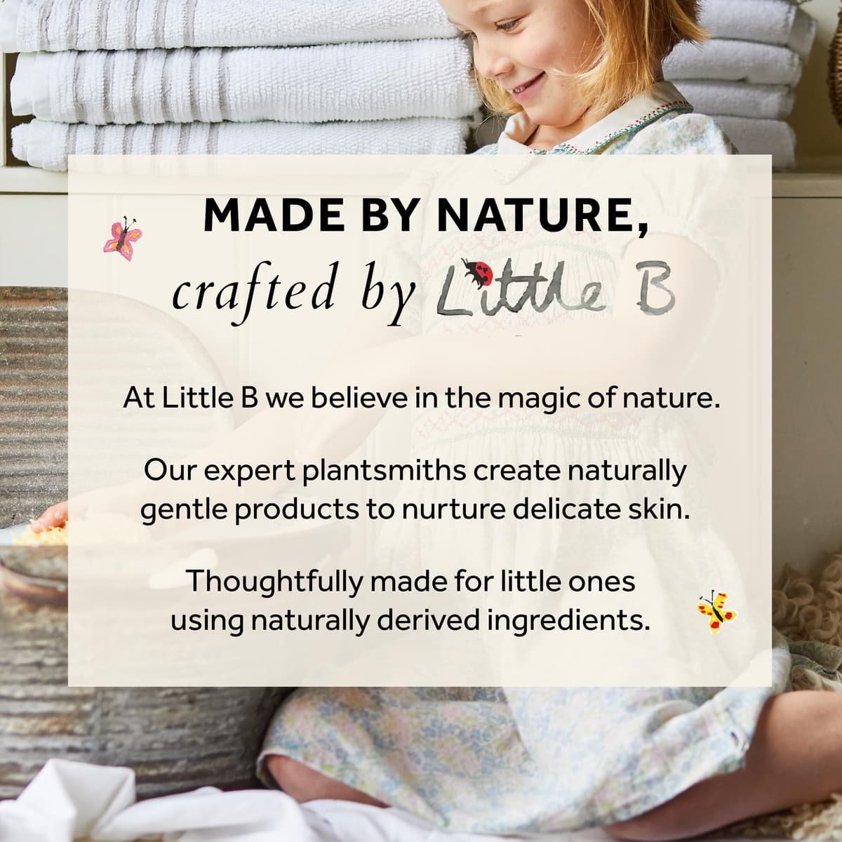 Bramley Little B Mouse Gift Set, Baby & Child Bath & Body Travel Set 3 x 50ml with Hair & Body Wash, Bubble Bath & Body Lotion, Vegan, Suitable from Birth — view 6