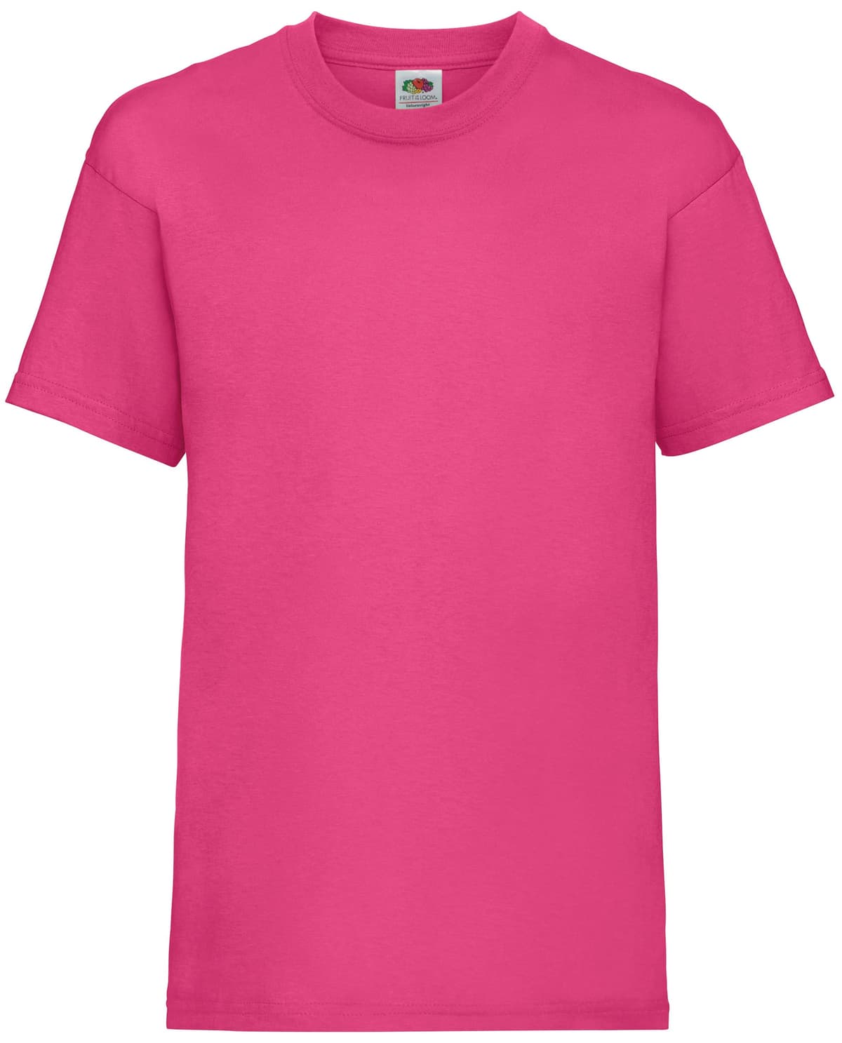 Fruit of the Loom Childrens/Kids Original Short Sleeve T-Shirt 9-11 Years Red — view 3