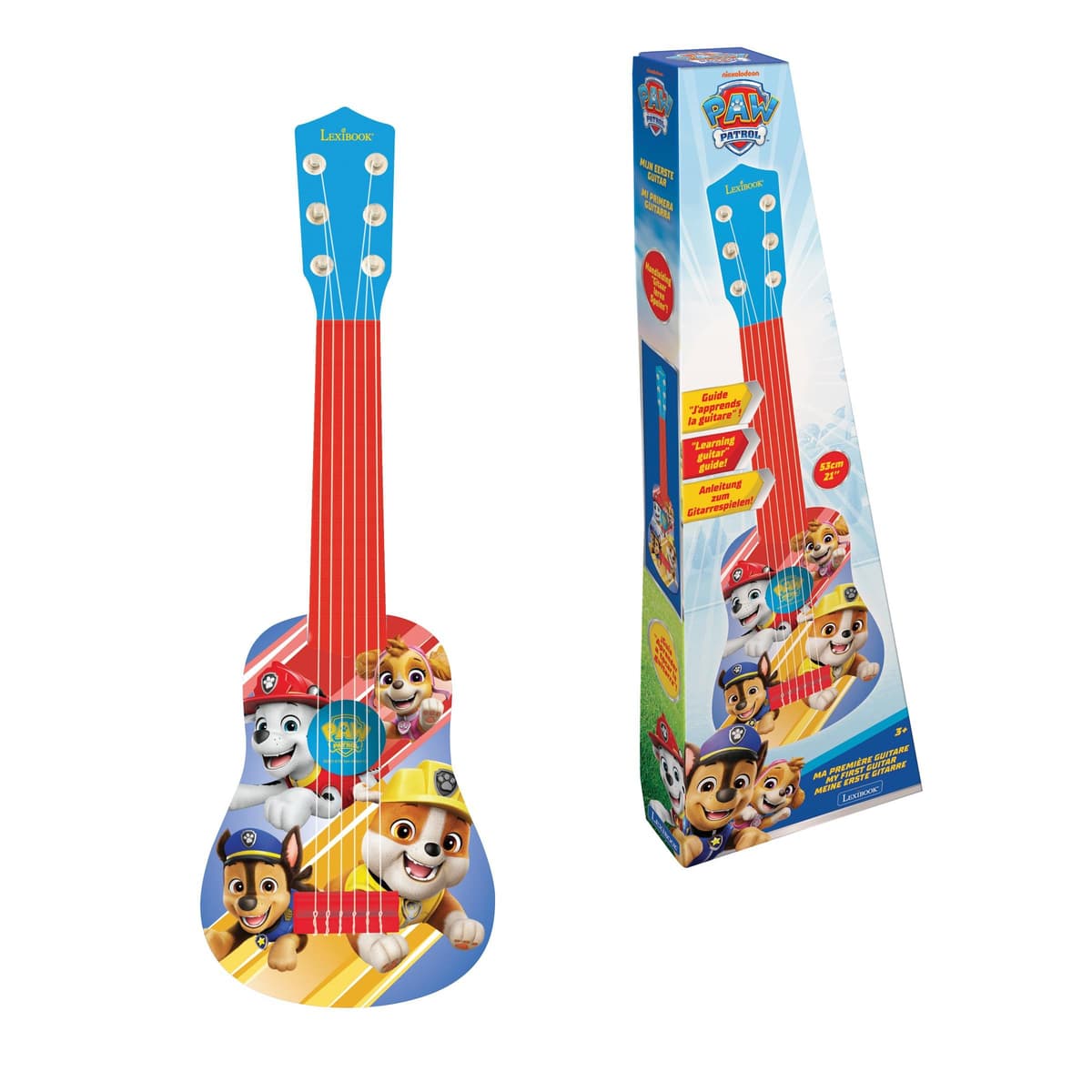 Lexibook, Gabby's Dollhouse, Mi Primera Guitarra para niños, 6 Cuerdas de Nylon, 53 cm, Guía incluida, Rosa, K200GDHLXB — view 8