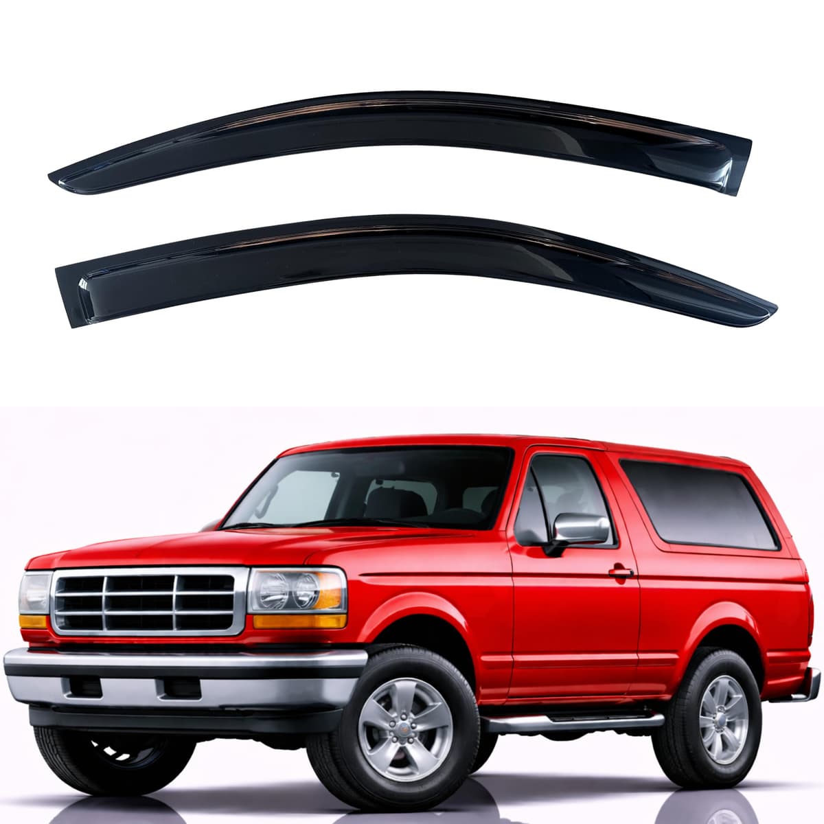 KPY Rain Guards Fit for 2006-2013 Lexus IS250 IS350, Out-Channel Window Visors Vent Wind Deflectors 4PC, Car Accessories for 06-13 Lexus is Series — view 151