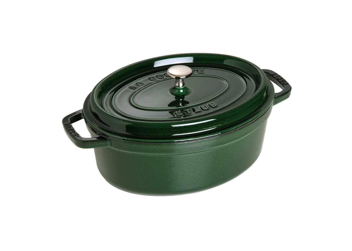 STAUB Cacerola/Cocotte de Hierro Fundido Ovalada, 17 cm, 1 L, Gris grafito — view 19