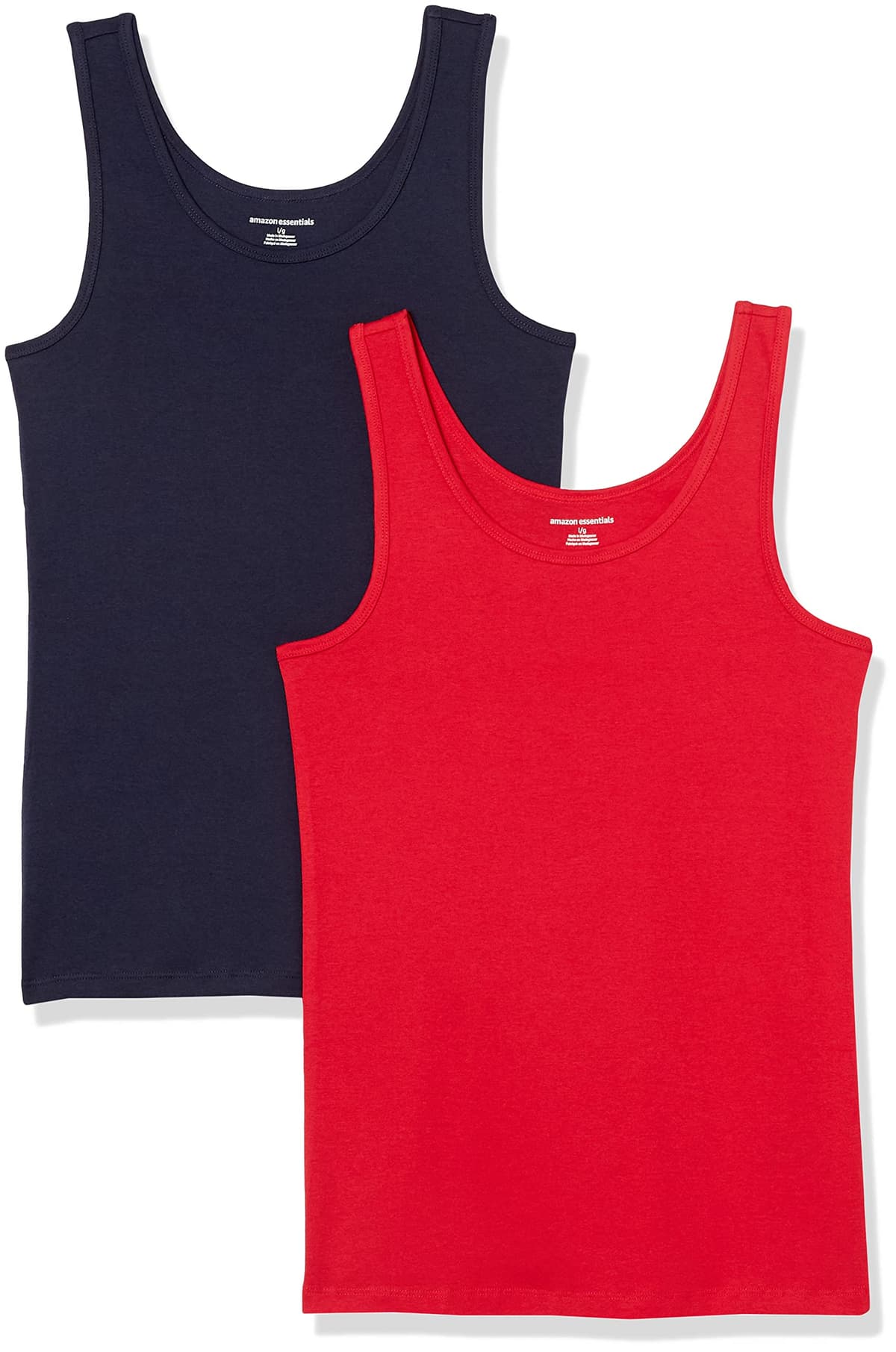 Amazon Essentials Women's Slim-Fit Vest, Pack of 2 — view 12