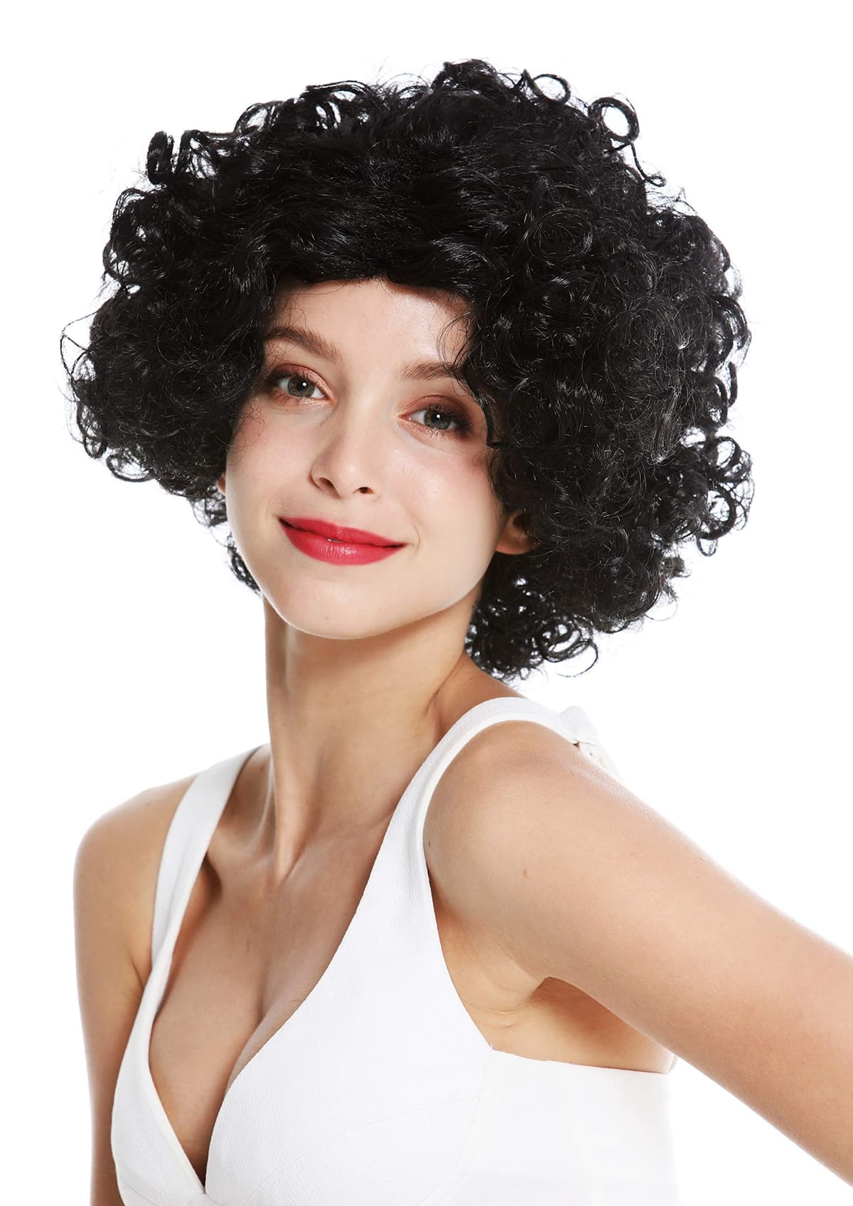 WIG ME UP- DH1009-ZA62 Peluca señoras Mujer Carnaval Barroco Renacimiento Romanticismo menina Princesa rizos Espiral bucles Blanca — view 8