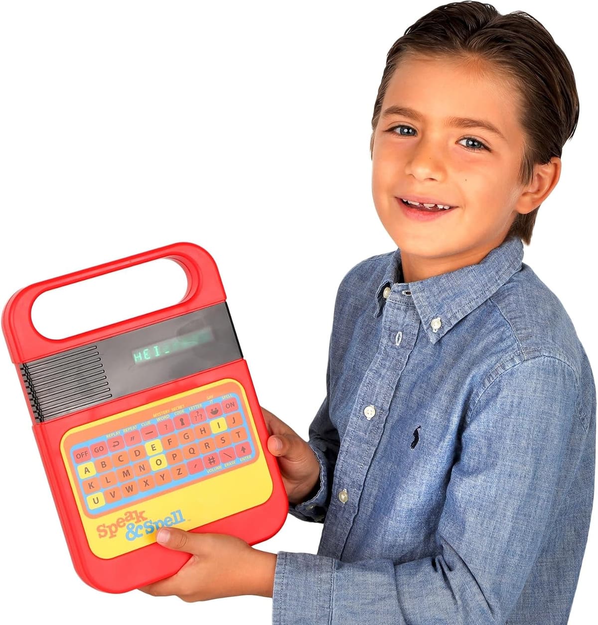 Speak & Spell Electronic Game - Educational Learning Toy, Spelling Games, 80s Retro Handheld Arcade, Autism Toys, Activity for Boys, Girls, Toddler, Ages 7+ — view 5