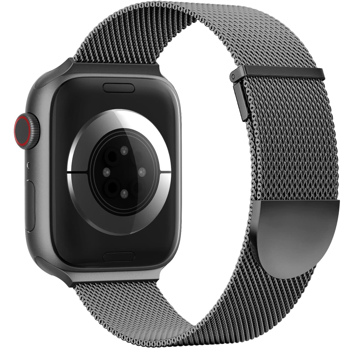 Higgs Strap Compatible with Apple Watch Straps 42mm 46mm 45mm 44mm 41mm 40mm 38mm 49mm for Women Men, Dual Magnetic Adjustable Metal Band for iWatch Series 11 10 9 8 7 6 5 4 SE Ultra 3 2 1 — view 9