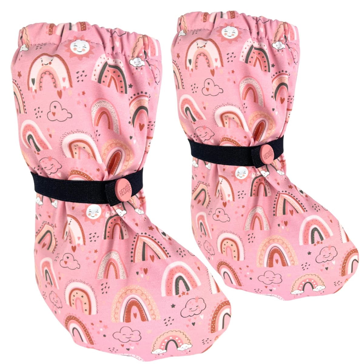 HECKBO Baby rain Booties 3 to 24 Months - Waterproof with Fleece Lining - Different Designs - Outdoor mud Shoes for Babies & Toddlers — view 9