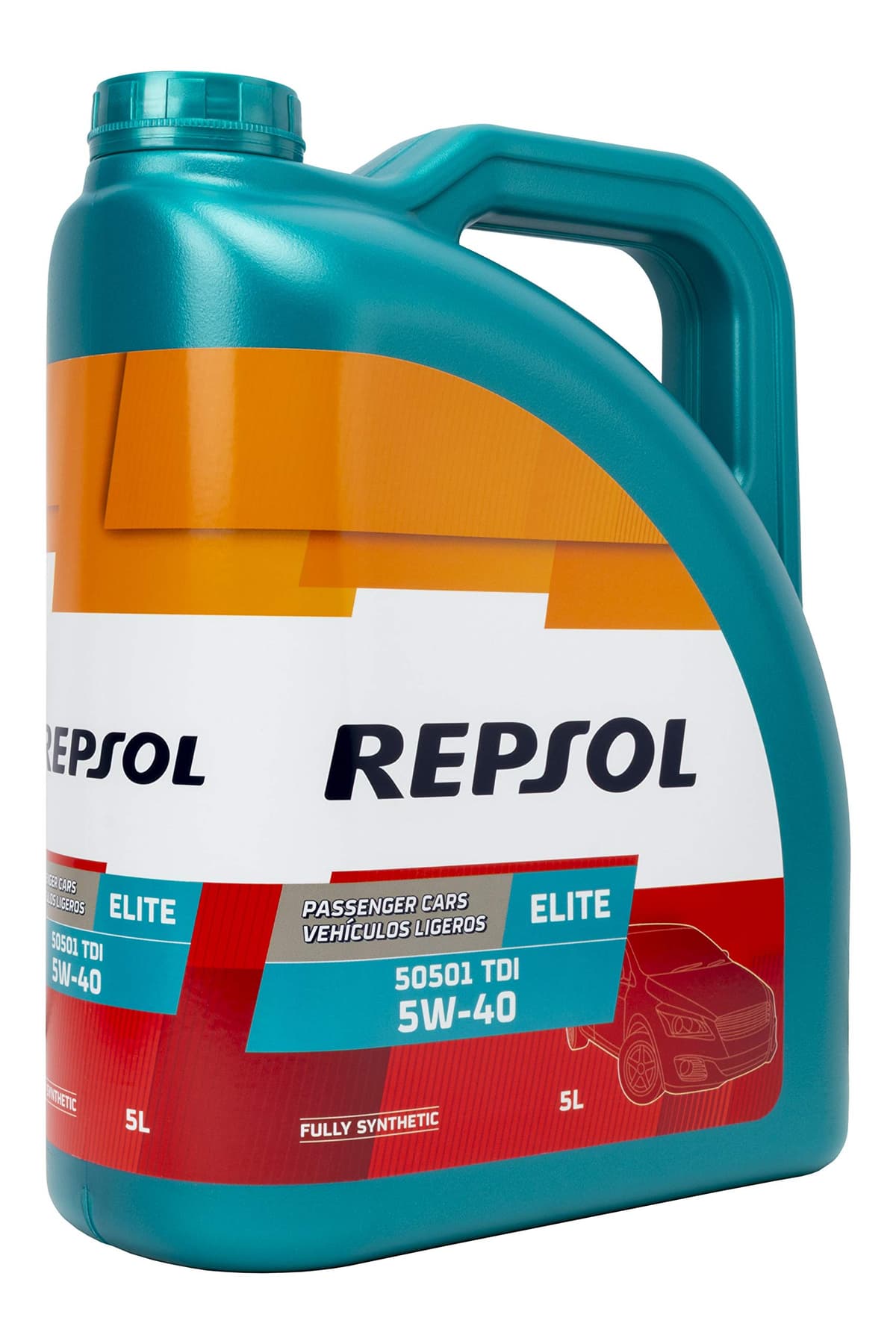 REPSOL aceite lubricante sintético para coche ELITE 50501 5W-40 5L — view 8