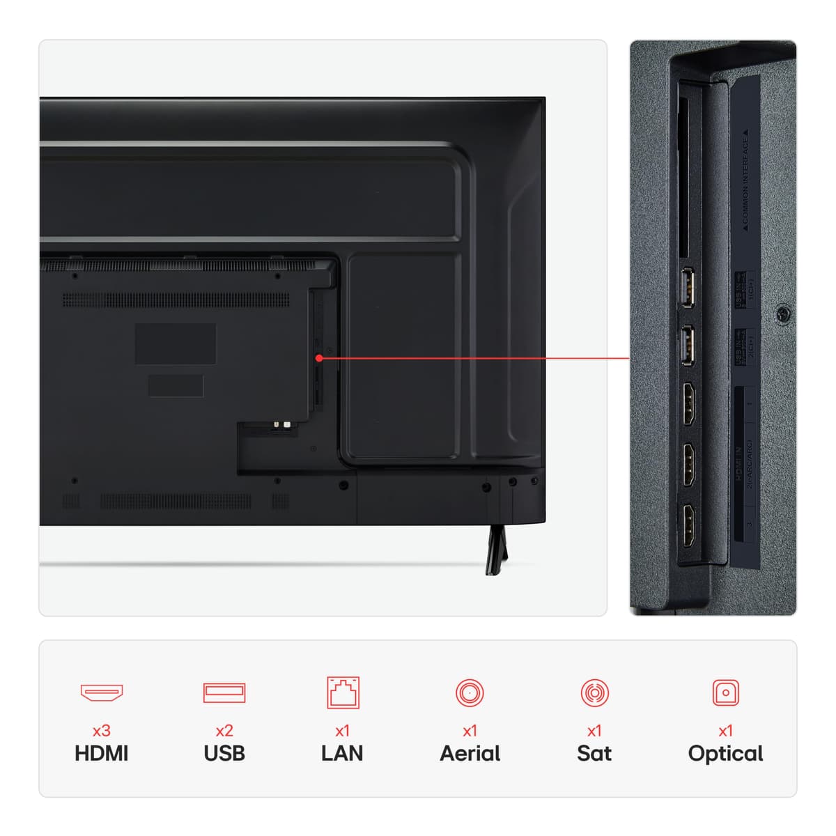 LG 50UA73006LA 50-Inch 4K Ultra HD HDR Smart TV (webOS 25 Platform with AI Concierge, Alpha 7 Processor 4K Gen8, Game Optimiser & ALLM, 60Hz) [Model 2025] — view 4
