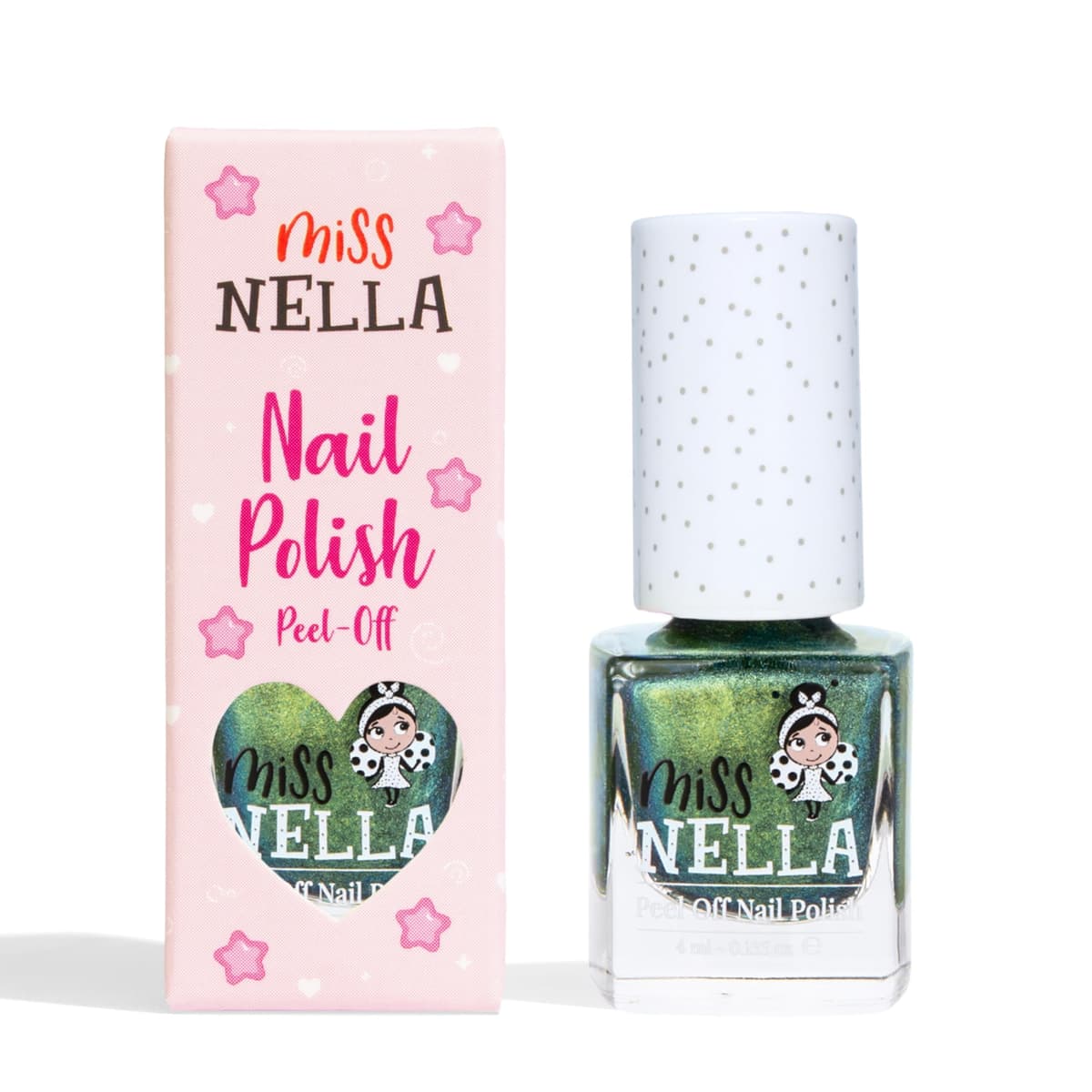 Miss Nella BLUEBERRY SMOOTHIE- Esmalte de uñas especial morada con brillantina para niños, con fórmula despegable, a base de agua y sin olor — view 43