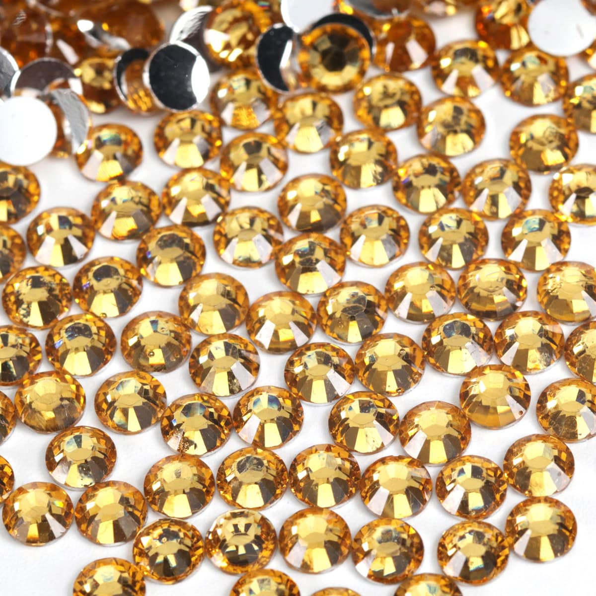 1000pcs 4mm Flat Back Non-Stick Rhinestone Crystal Diamantes Nail Art & Craft Scrapbooking Embellishments 90 Available Colours (4mm, AB Clear #A13) — view 56