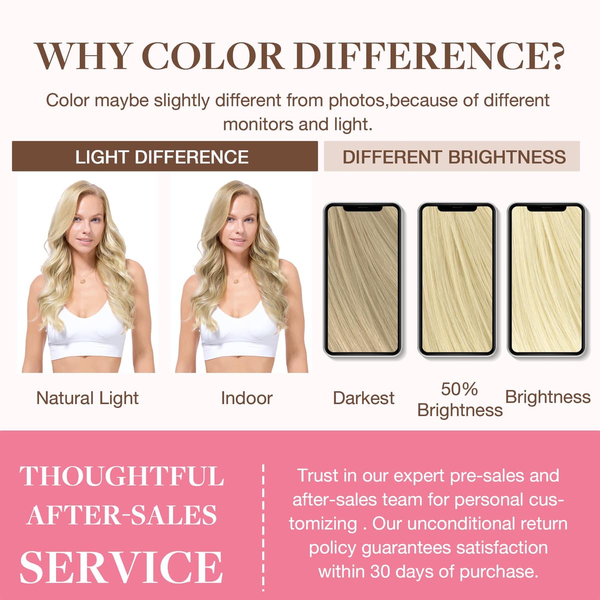 GOO GOO Clip in Hair Extensions Human Hair, 18inch 150g 9Pcs, #2 Dark Brown, Hair extensions for women, Human Hair Extensions Clip in — view 201