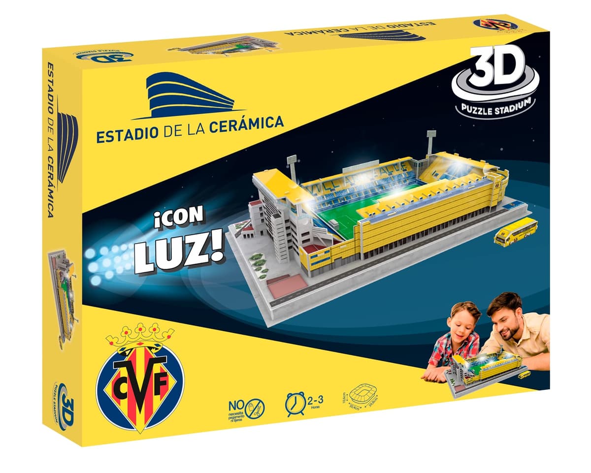 BANDAI - Eleven Force Puzzle 3D Estadio El Sadar (C.A Osasuna) (EF14313) — view 5