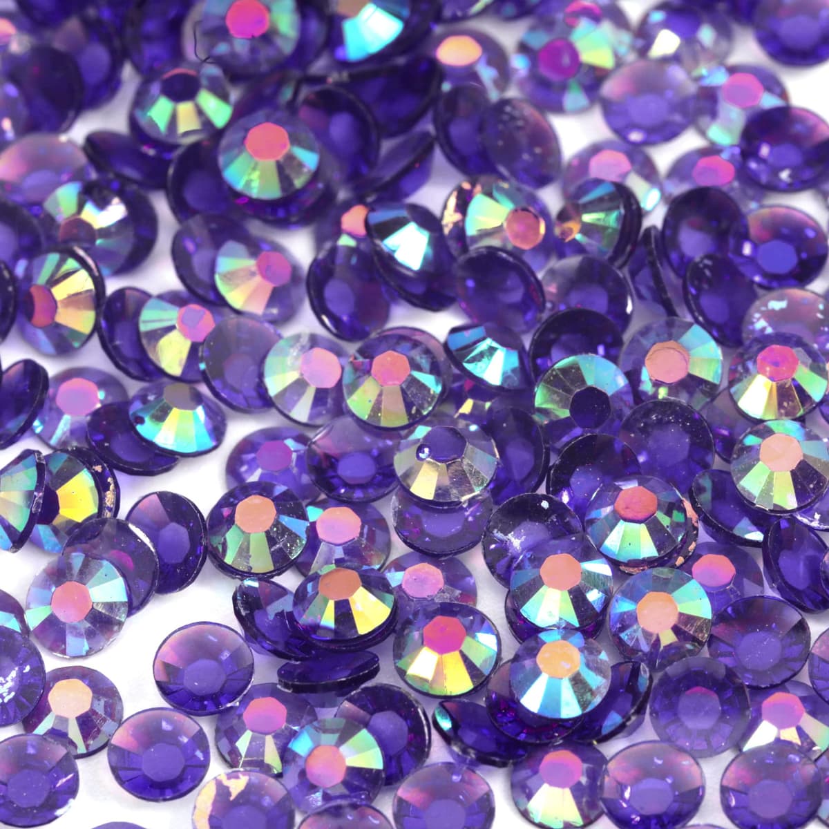 1000pcs 4mm Flat Back Non-Stick Rhinestone Crystal Diamantes Nail Art & Craft Scrapbooking Embellishments 90 Available Colours (4mm, AB Clear #A13) — view 61