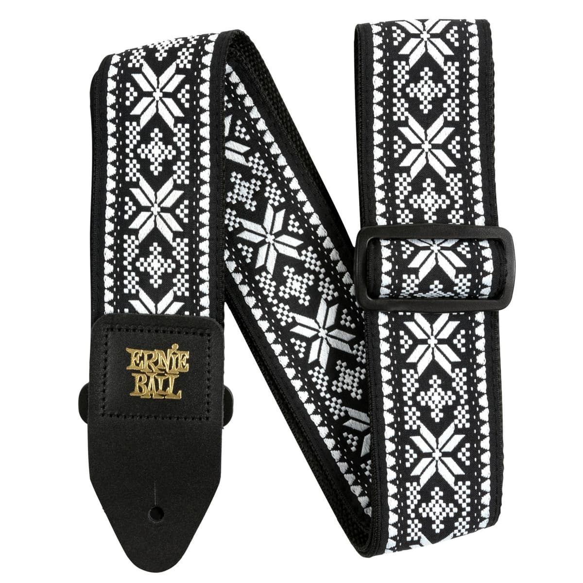 Ernie Ball - Correa para guitarra, Jacquard, diseño de Black Checkers — view 13