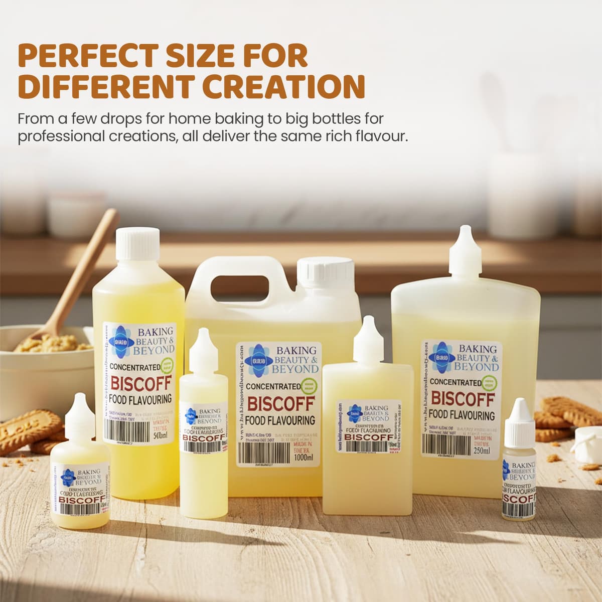 Baking Beauty and Beyond Concentrated Food Flavouring - Biscoff (50ml) — view 3