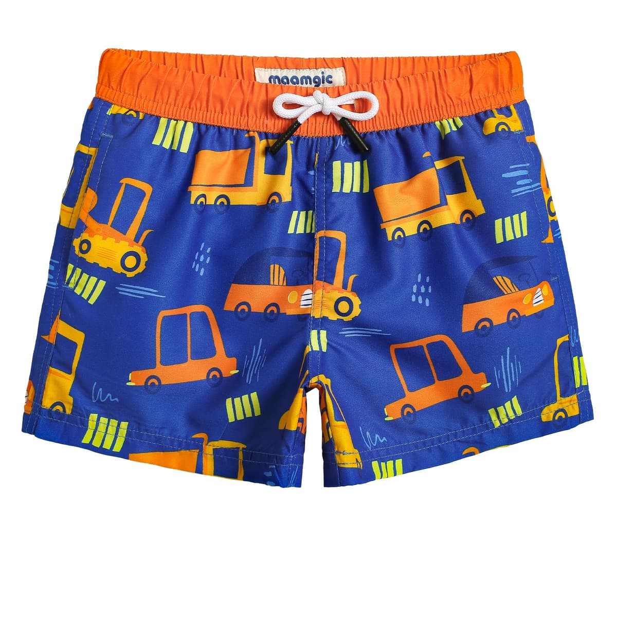 MaaMgic Bañador Niño Ropa de Baño para Niño Secado rápido Interior de Malla Short de Natación Estampado — view 16