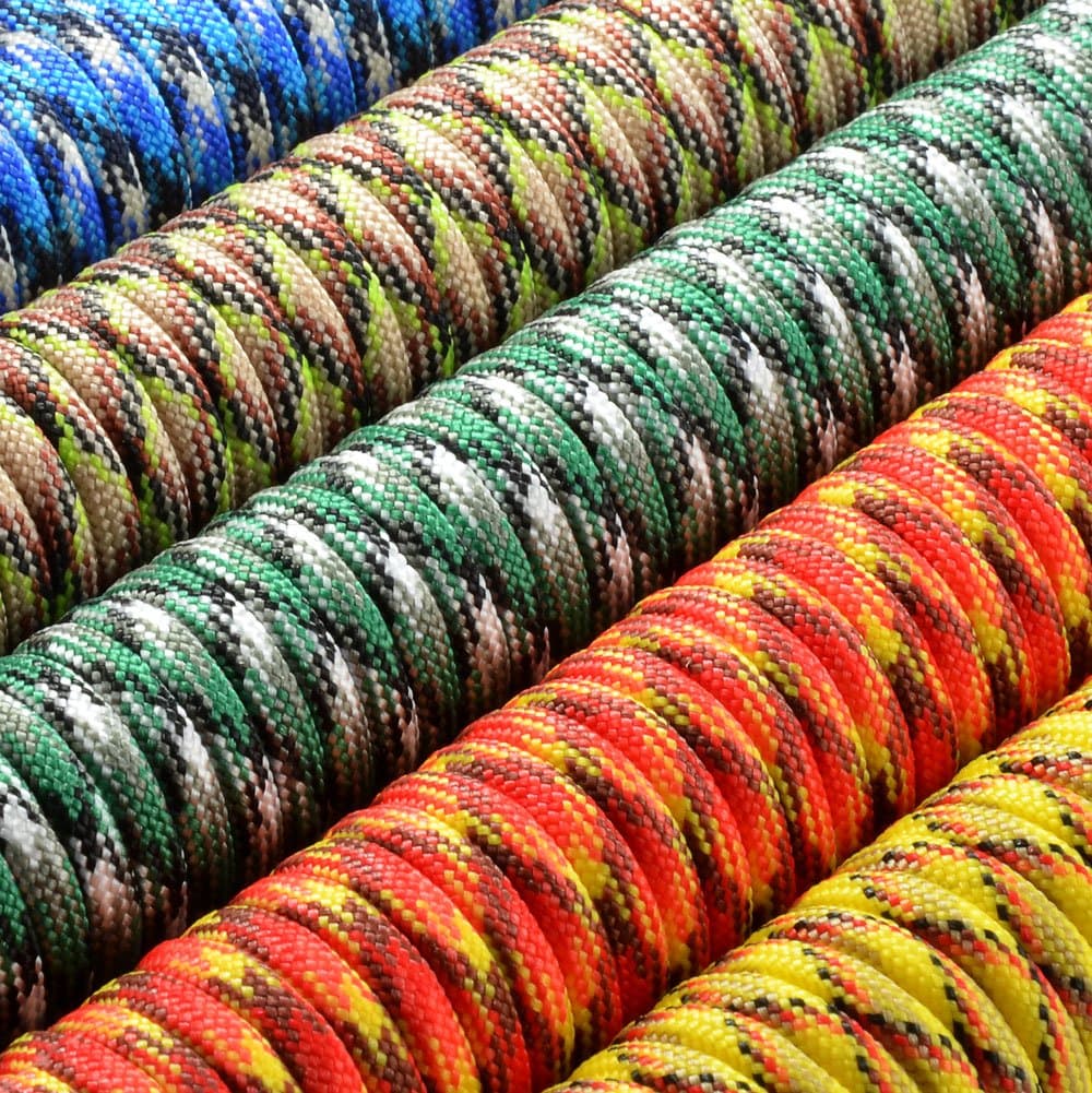 Ganzoo Paracord 550 Tipo 3 Cuerda 4 mm Negro Rojo, 30 m, 7 hebras internas, Funda Poliester/Nylon, Lavable y Ligera, para Pulseras, llaveros, Collar y Correa de Perro, Camping y Bricolaje — view 87