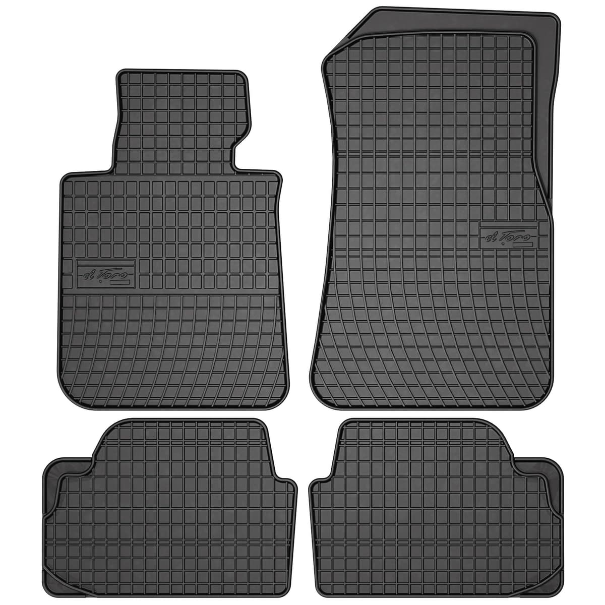 MOTOS Rubber Mats for BMW 3 Series E90 2004-2012 Improve the Comfort of Your Travels with the Non-Slip Carpet Car No.77- Multi-Season Car Mats — view 77