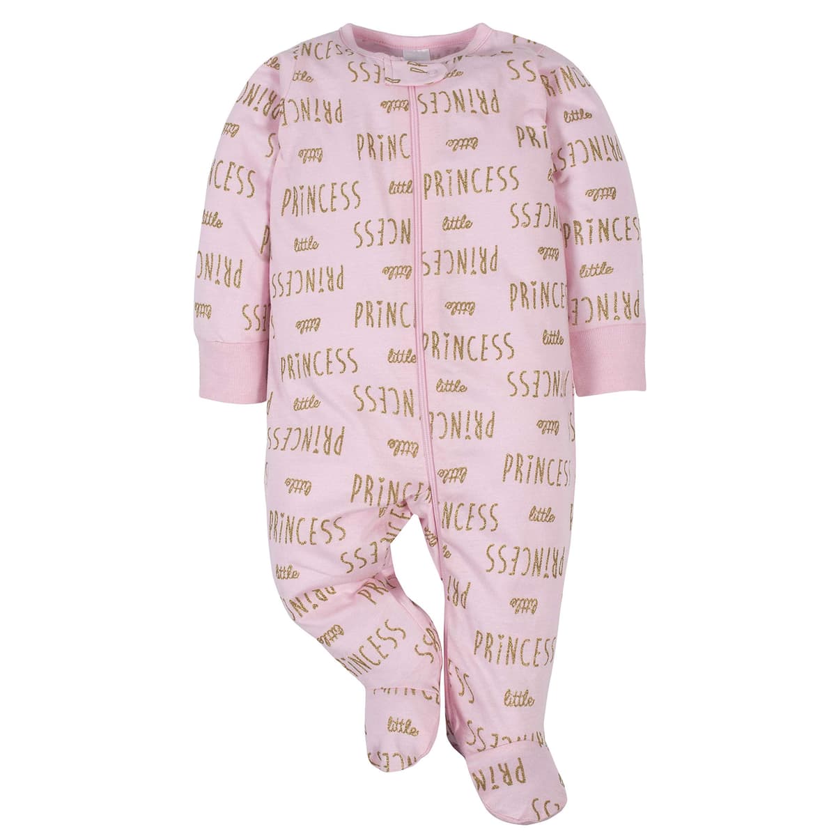 Gerber Baby Girls 4 Pack Sleep 'N Play Footie Baby and Toddler Sleepers — view 2