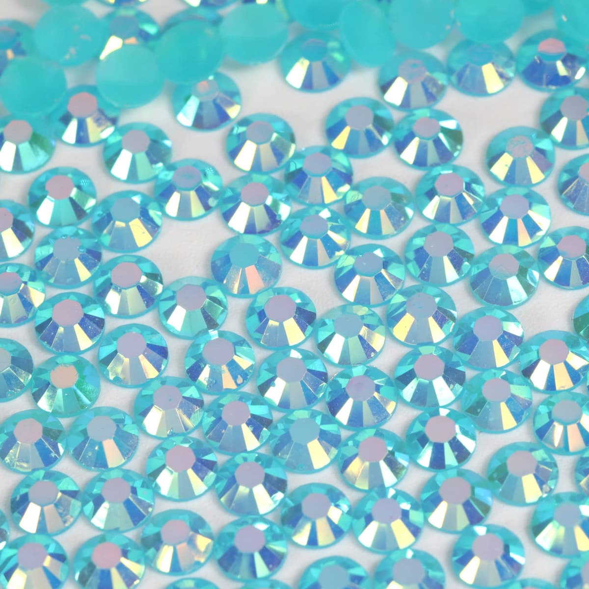 1000pcs 4mm Flat Back Non-Stick Rhinestone Crystal Diamantes Nail Art & Craft Scrapbooking Embellishments 90 Available Colours (4mm, AB Clear #A13) — view 64