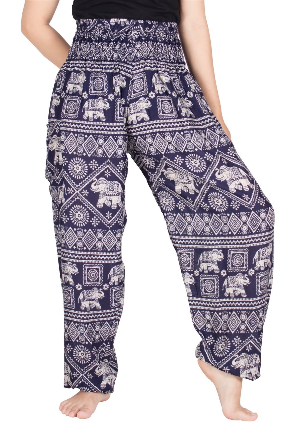 Lofbaz Harem Pants for Women Yoga Boho Hippie Clothing Womens Palazzo Bohemian Pajama Trousers Beach Indian Gypsy Genie Clothes — view 33