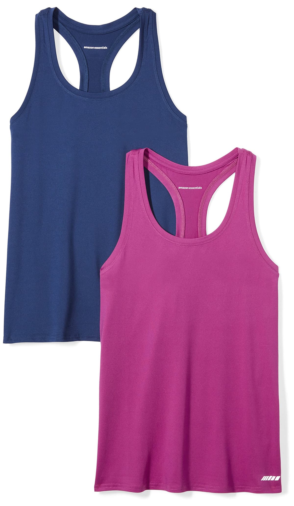 Amazon Essentials Top Deportivo Elástico de Entrenamiento, Secado Rápido y Espalda Nadadora (Tallas Grandes) Mujer, Paquetes Múltiples — view 9