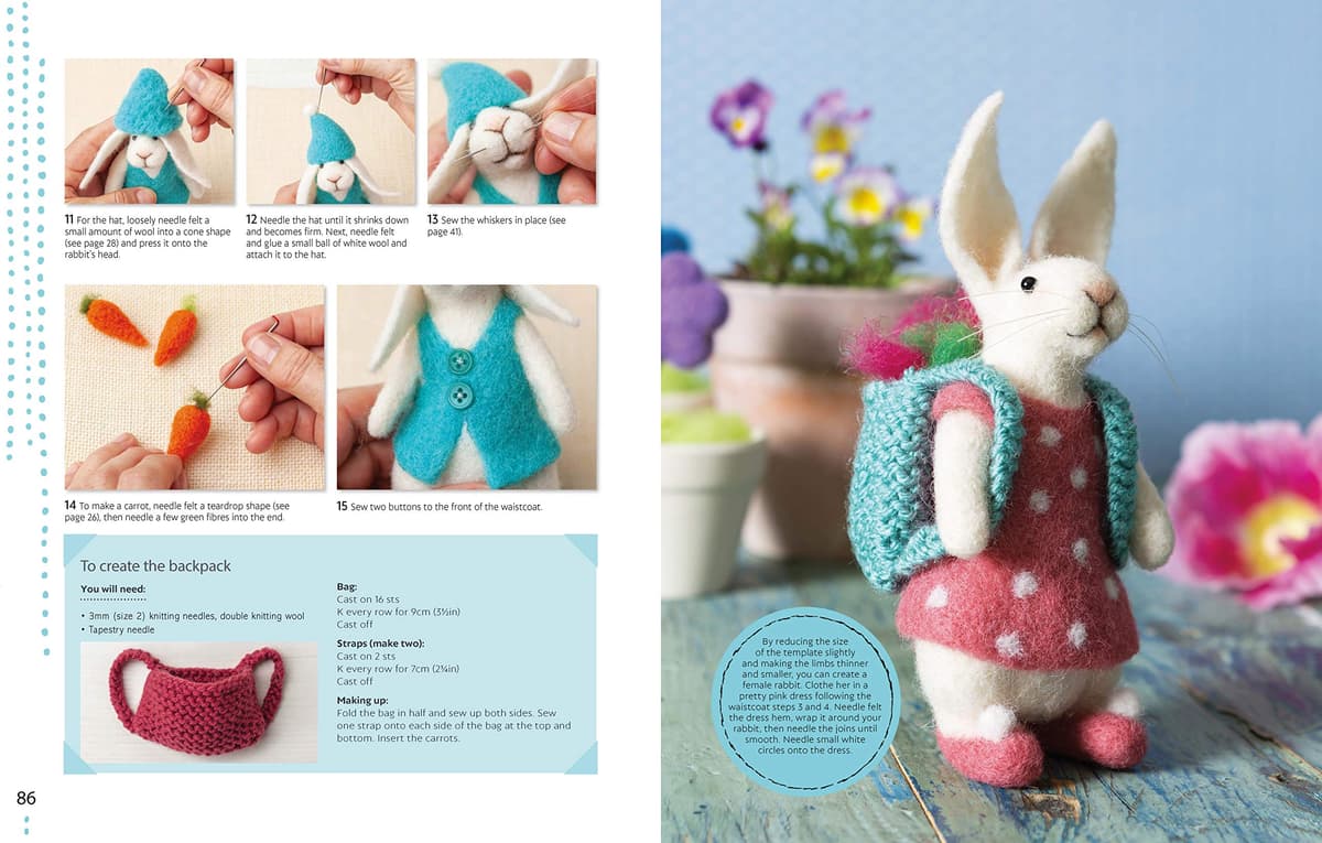 Needle Felting for Beginners: How to Sculpt with Wool (Bookazines) — view 6