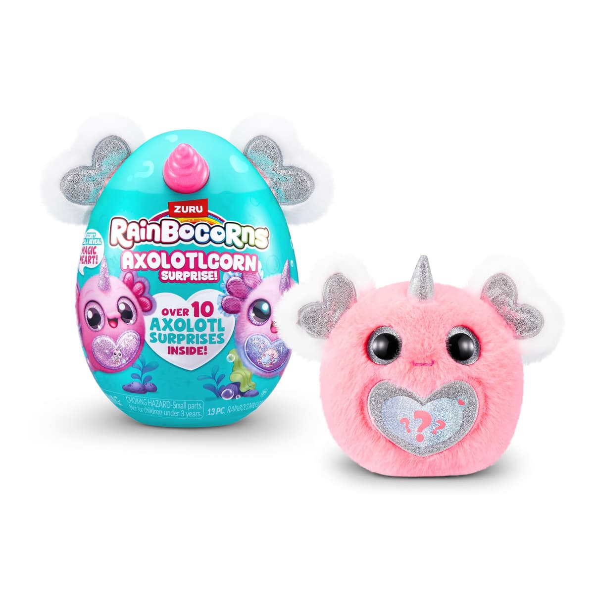 Rainbocorns Axolotlcorn Surprise de ZURU (Flowy), Peluche Coleccionable para niñas Mayores de 3 años — view 2