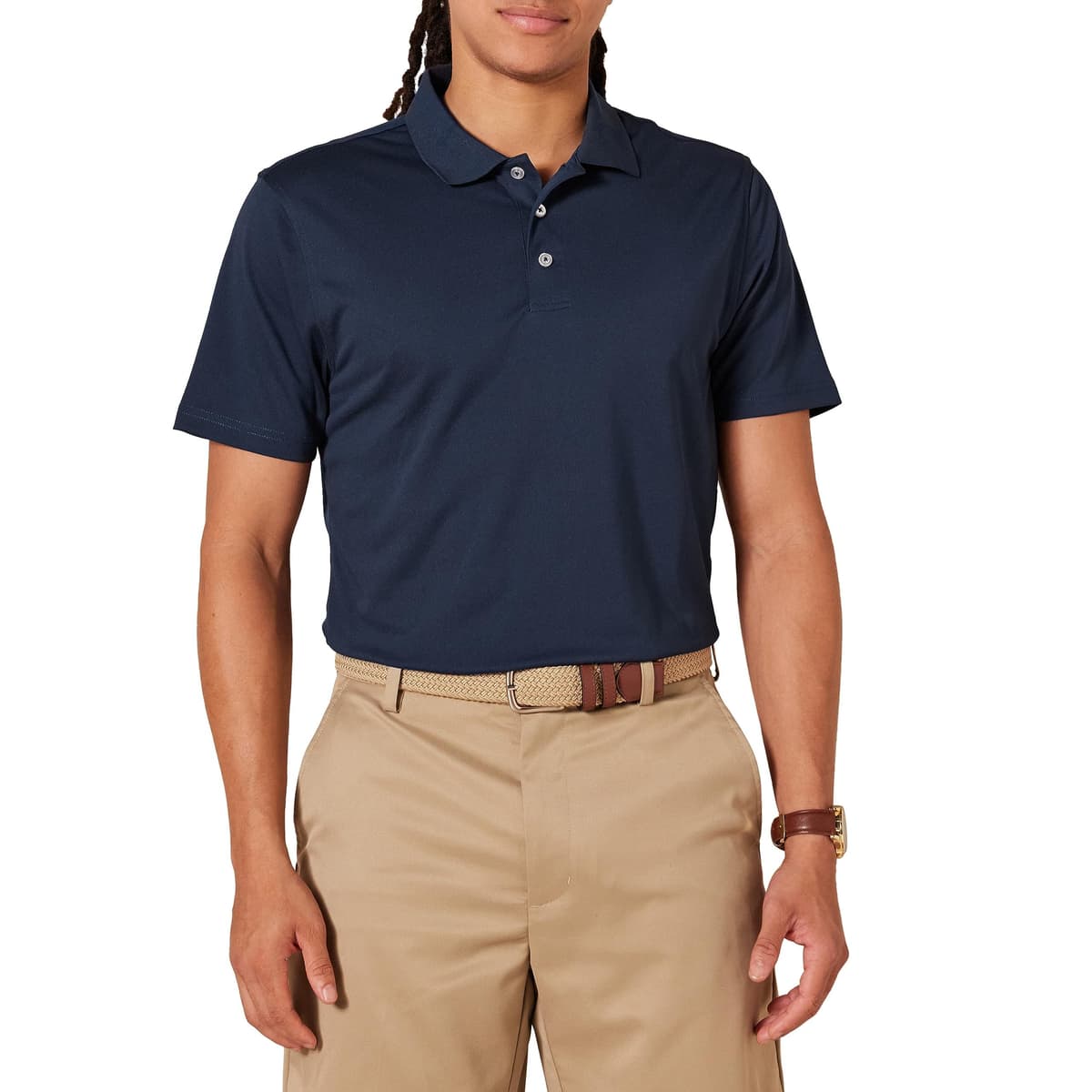 Amazon Essentials Hombre Polo de Golf, Manga Corta, Corte Ajustado, Secado Rápido — view 24