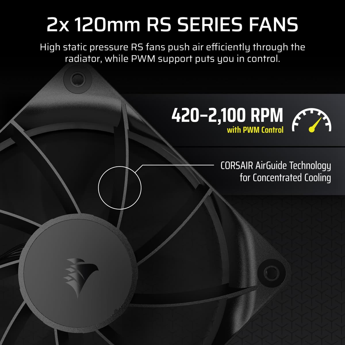 Corsair NAUTILUS 240 RS LCD Liquid CPU Cooler – 2.1" IPS LCD Screen, 240mm AIO, Low-Noise, Daisy-Chain, Intel LGA 1851/1700, AMD AM5/AM4 – 2x RS120 Fans Included – Black — view 5