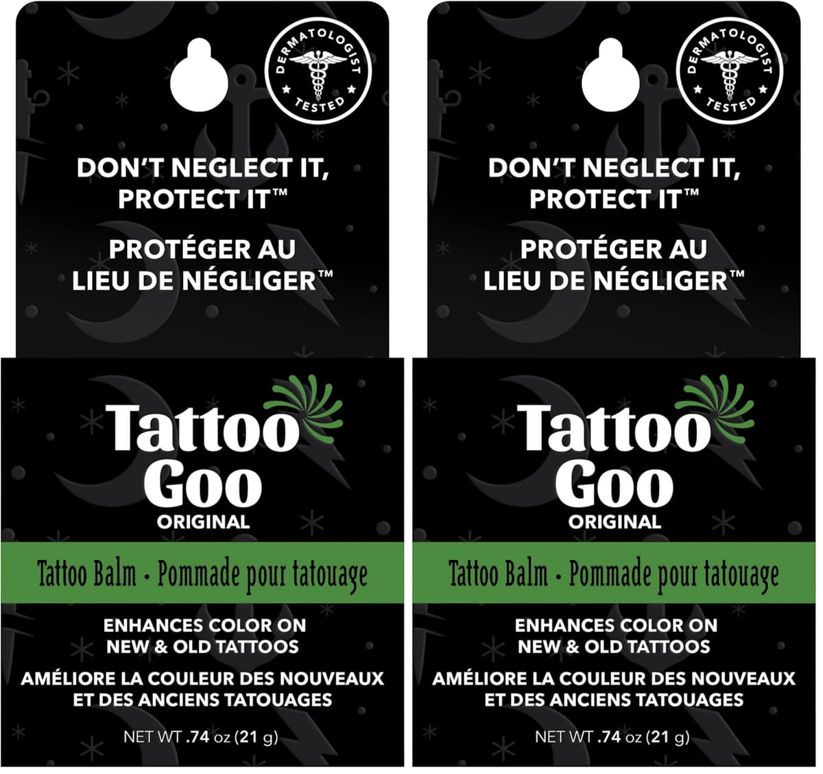 Tattoo Goo Original Ointment 21g – Tattoo Aftercare Balm for New & Existing Tattoos, Moisturizes & Maintains Color, Natural Ingredients, Petroleum-Free — view 6