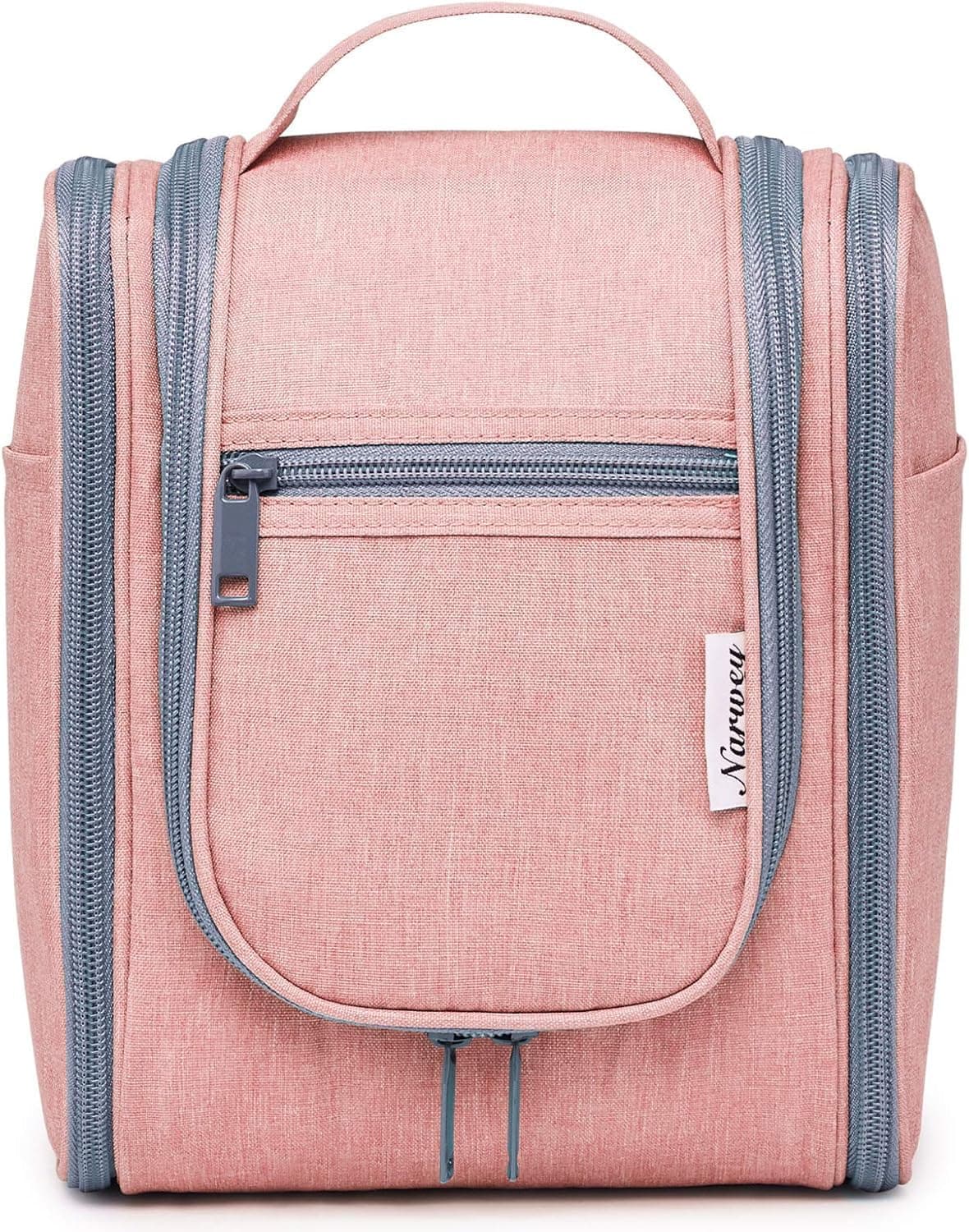 Narwey Neceser Mujer Bolsa de Aseo Colgante, Organizador de Maquillaje Neceser Viaje para Hombre y Mujer Accesorios de Viaje (Negro(Grande)) — view 26