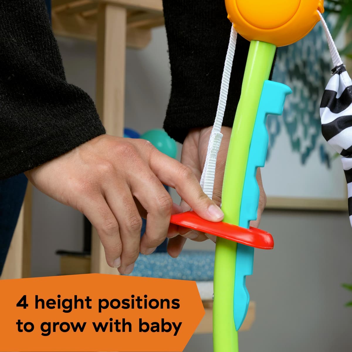Baby Einstein, Ocean Explorers Curiosity Cove 2-in-1 Educational Activity Jumper and Floor Toy, Ages 6-12 Months — view 5