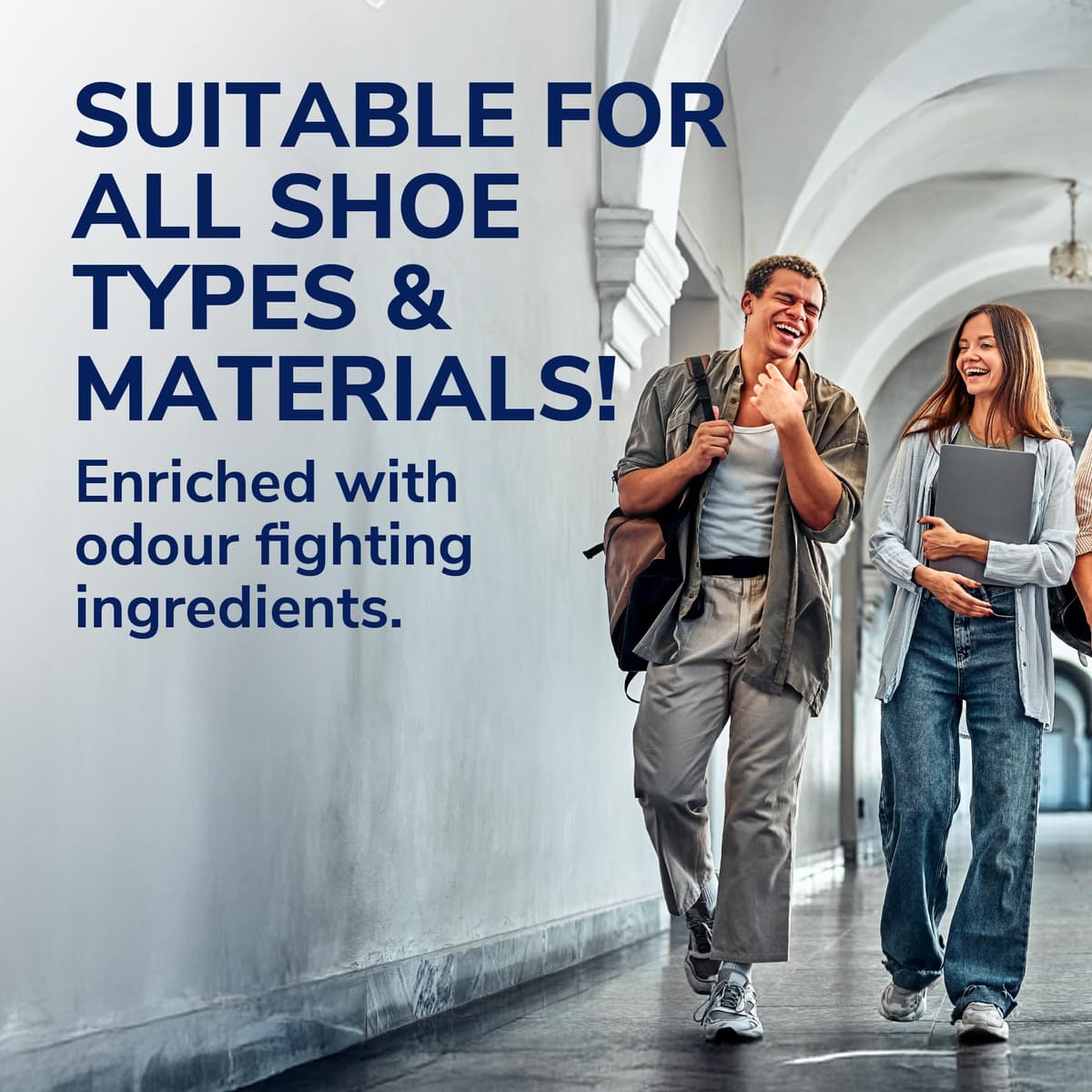 Dr. Scholl’s Fresh Step Anti Odour Shoe Spray, Eliminates Odor For Up To 48 Hours. Fresh Scent, Quick Drying, Suitable For All Shoe Types, Running Trainers, Sports, & More, 150ml, Pack of 1 — view 7