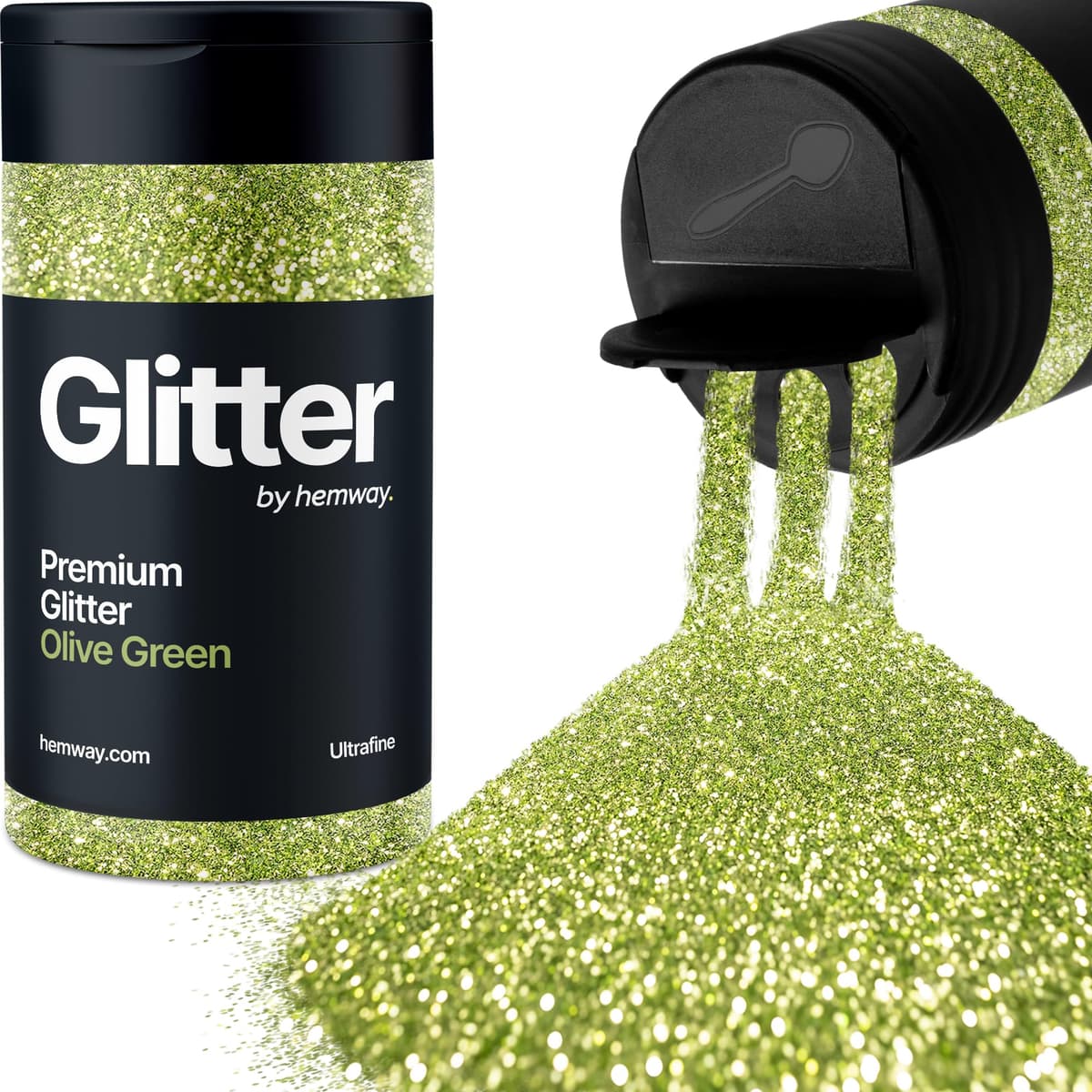 Light Rose Gold Glitter Shaker, 130g Ultrafine Glitter, Crafts 1/128" Metallic Flake Light Rose Gold Sequins, Resin & Epoxy Crafts, Decorating, Halloween, Christmas Nail, Face, Hemway — view 92