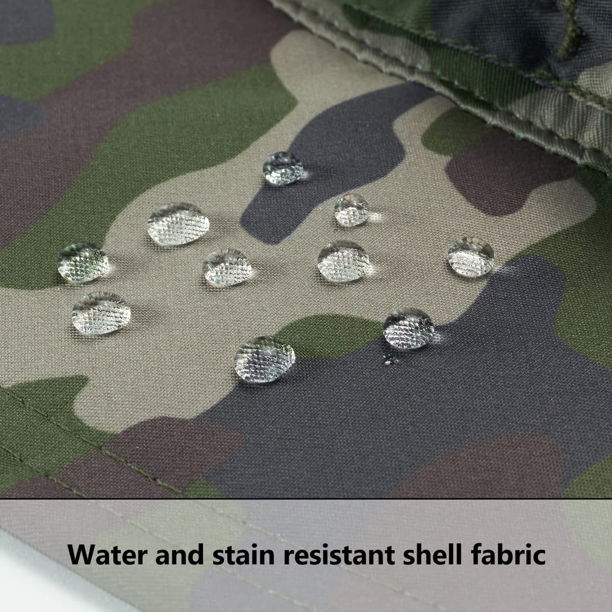 Bassdash UPF 50+ Sombrero de Pesca Solar Resistente al Agua con Solapa de Cuello Desmontable — view 7