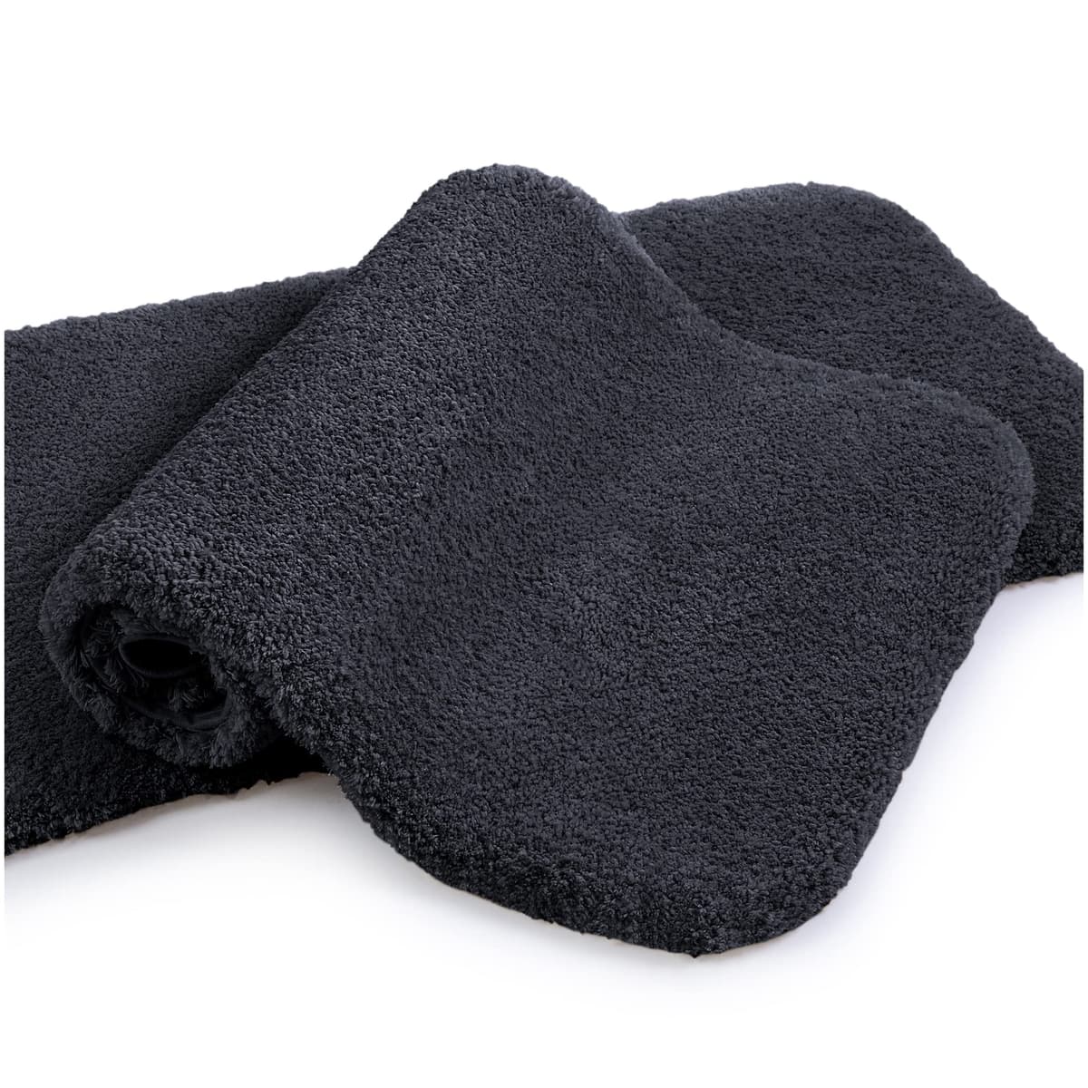 VANZAVANZU Alfombra de Ducha Antideslizante Espesa Absorbente Ultra Suave - Alfombrilla de Baño Mullido Microfibra, Lavable a Máquina - 40 x 60cm (Gris Claro) — view 38