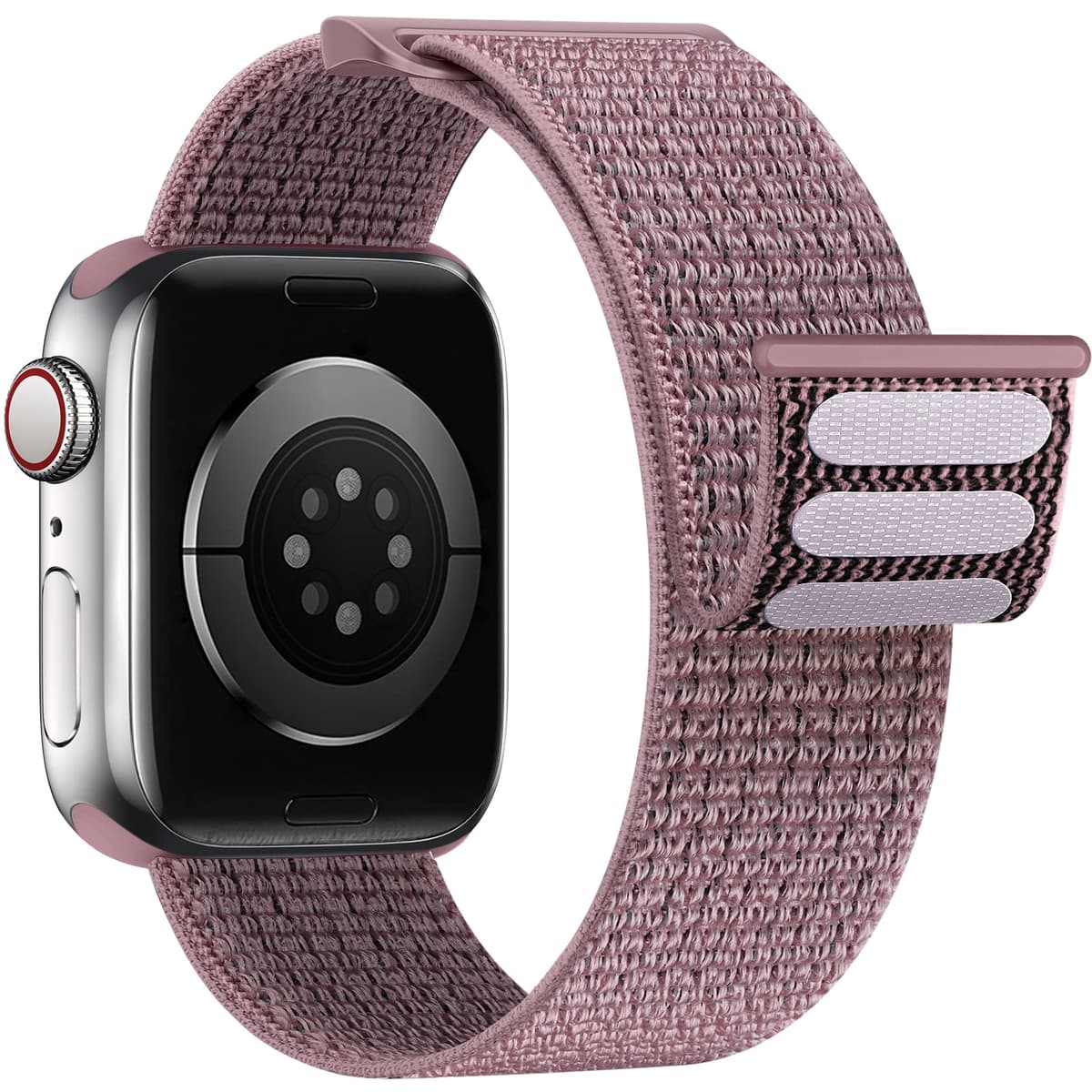 Yoohoo Nylon Straps Compatible with Apple Watch Straps 38mm 40mm 41mm 42mm(Series 10) Women Men,Upgraded Soft Nylon Strap Replacement Bands for iWatch Series 11 10 9 8 7 6 5 4 3 2 1 SE3 Ultra3/Black — view 19