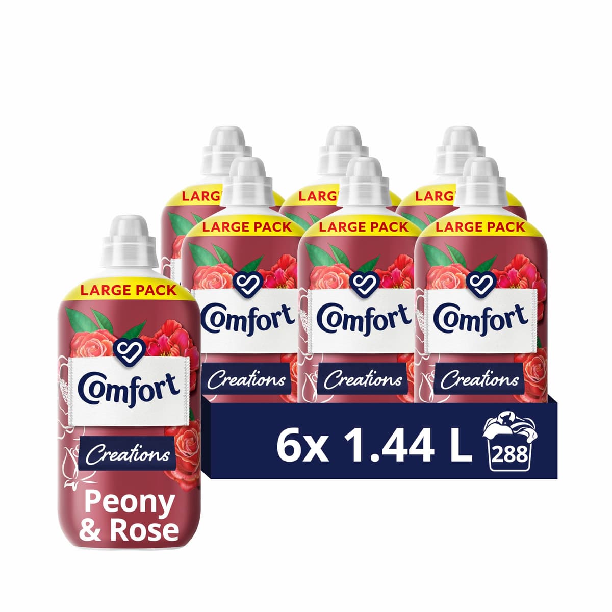 Comfort Creations Apple Blossom Fabric Conditioner with Stay Fresh technology for 100 days of freshness + fragrance* 30 washes (900 ml) — view 18
