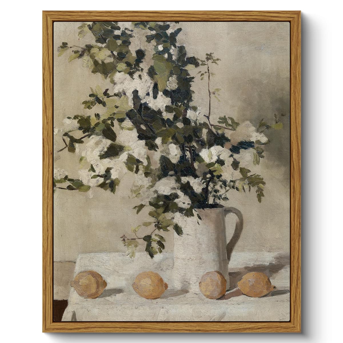 ARPEOTCY Framed Canvas Wall Art Prints, Living Room Hallway Shelf Decor, Grass Landscape Picture Paintings Wall Decor, Vintage Decor for Bedroom Bathroom Table, Aesthetic Room Decor, 20x25cm — view 15
