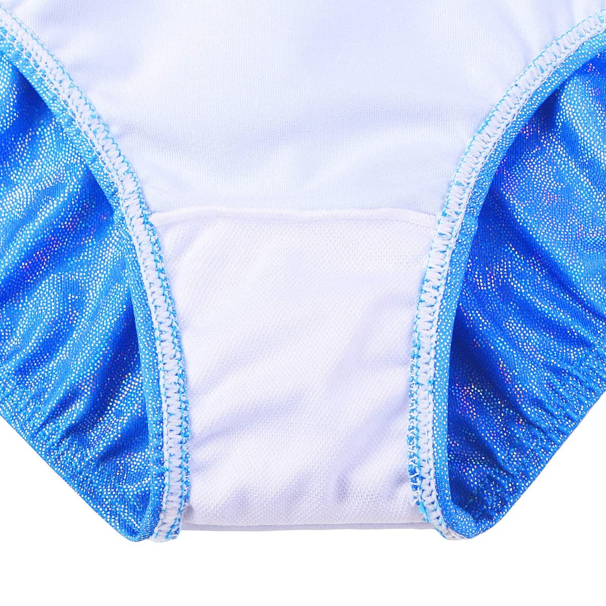 Niña Maillots de Gimnasia Mangas Largas con Lentejuelas en Tul — view 6