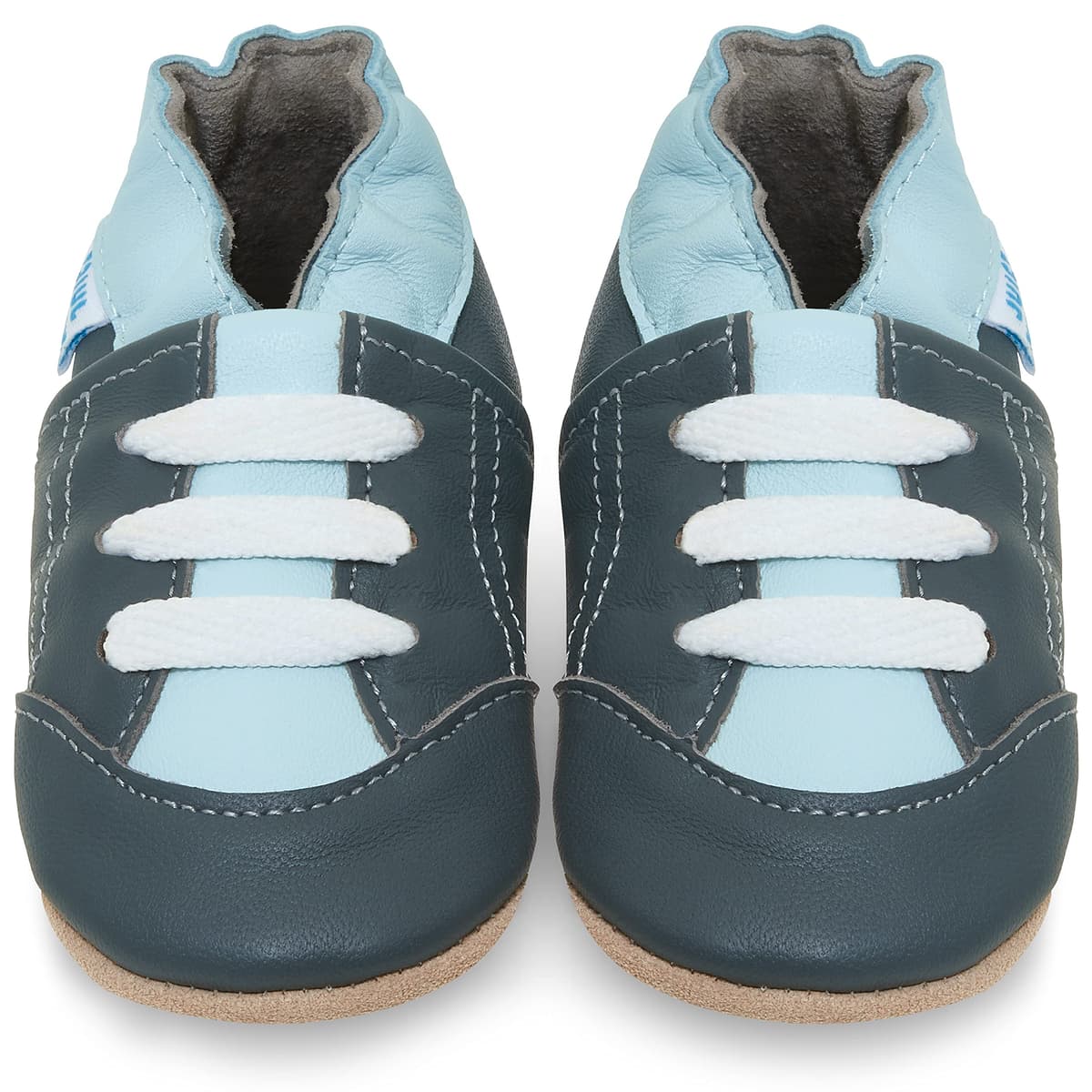Zapatos de Bebé – Zapatillas de Cuero Niño Niña – Patucos de Piel con Elástico para Bebé - Zapatitos Primeros Pasos - Pantuflas Infantiles 0-6 Meses 6-12 Meses 12-18 Meses 18-24 Meses 2-3Años — view 19