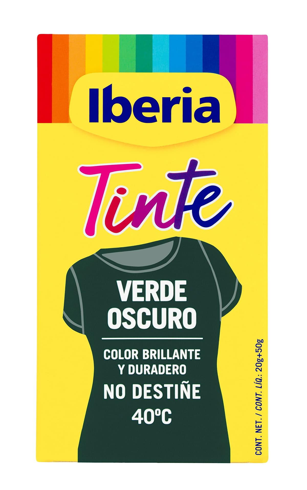 Iberia - Tinte Gris para ropa, 40°C, 70 gr (214113) — view 14