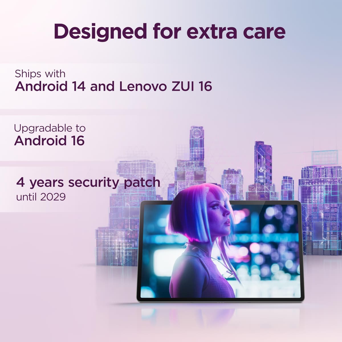 Lenovo Idea Tab Pro Android Tablet | 12.7 inch Full HD Display | MediaTek Dimensity 8300 | 256GB | Wi-Fi 6 | 8GB RAM | Luna Grey + Pen — view 10