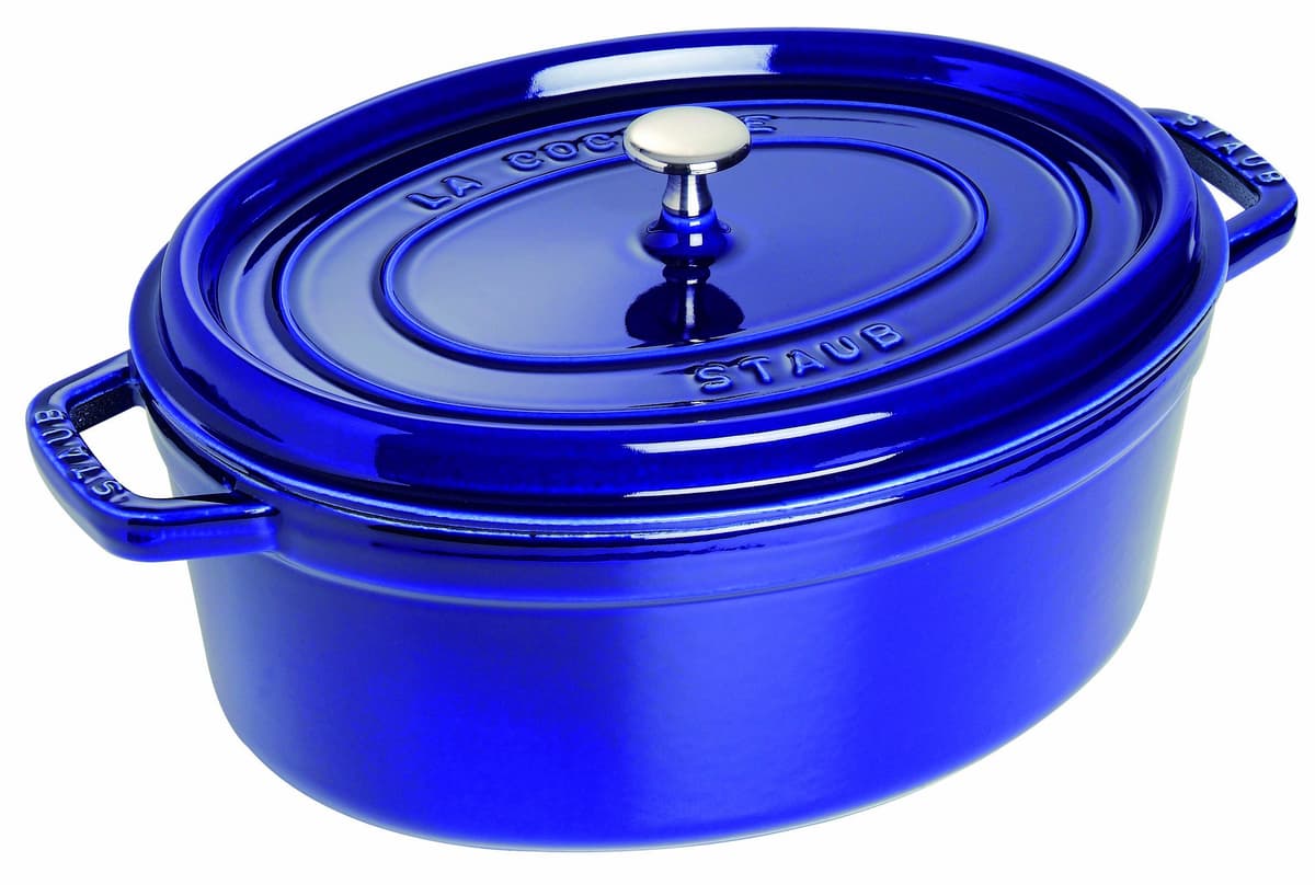 STAUB Cacerola/Cocotte de Hierro Fundido Ovalada, 17 cm, 1 L, Gris grafito — view 38