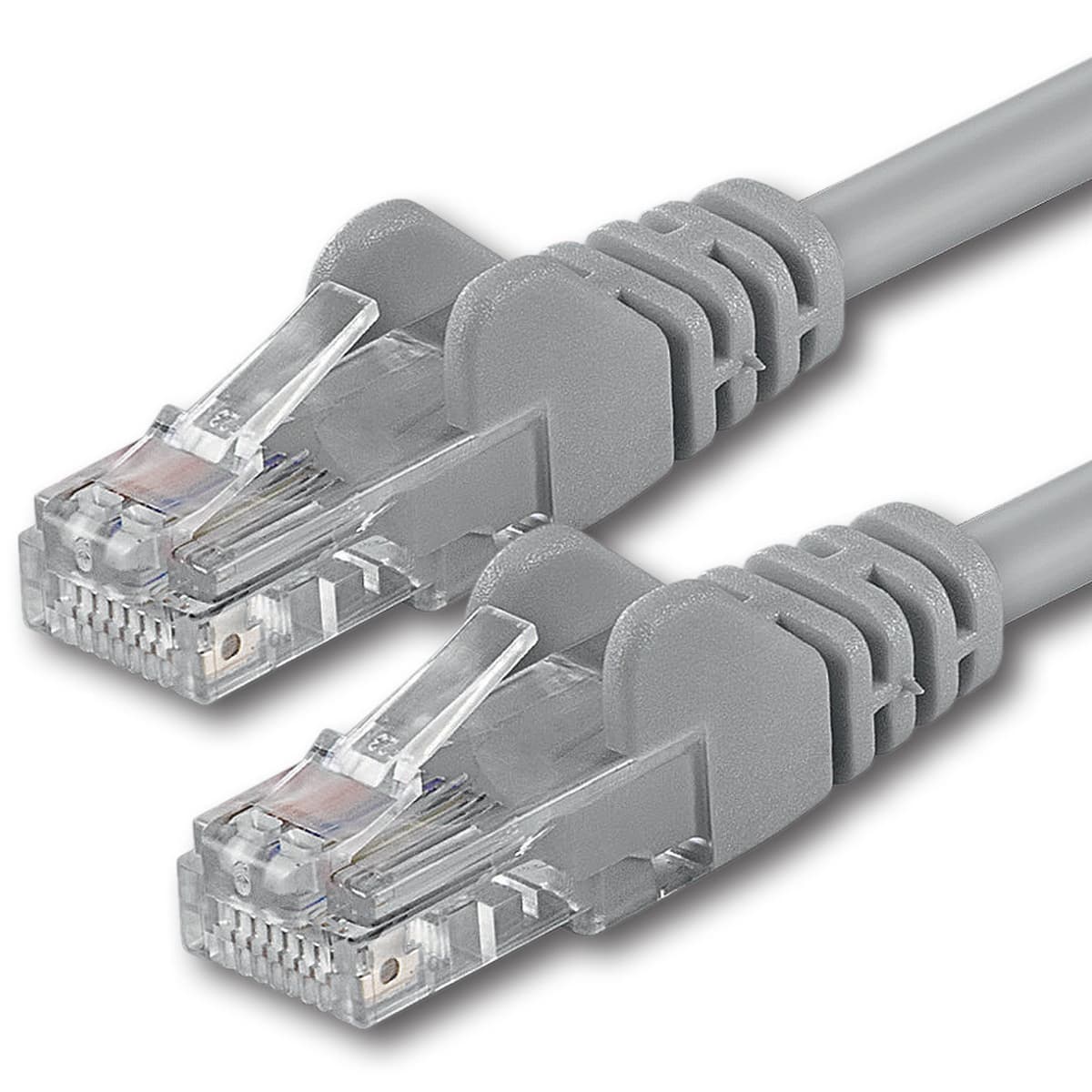 1aTTack.de 0.25m - black - 10 pieces - (PACK) - CAT.6 CAT6 Ethernet LAN network cable 1000 Mbit/s patch cable — view 139