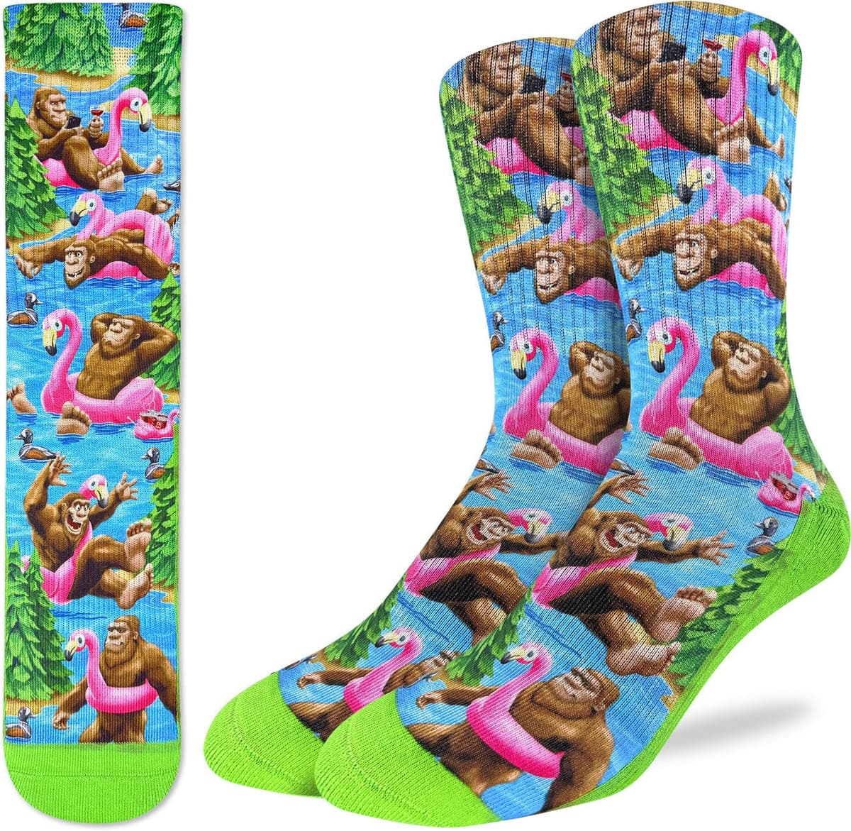 Good Luck Sock Women's Floral Dinosaurs Socks, Shoe Size 5-9 — view 187
