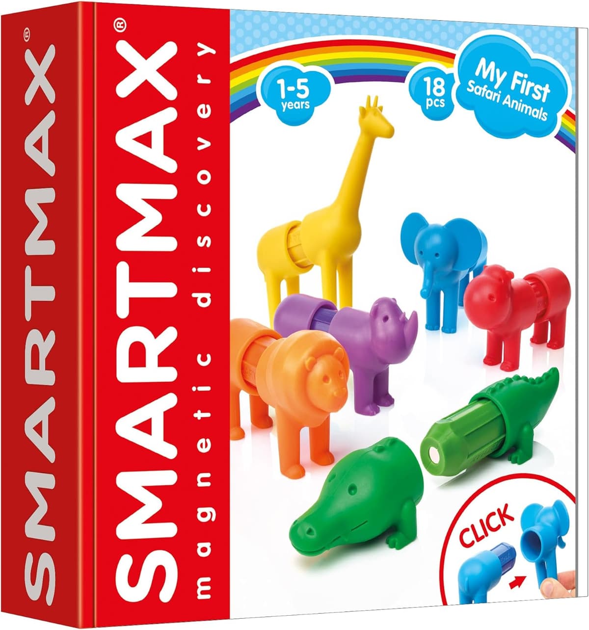 Smartmax - My First Safari Animals | Juegos Infantiles Educativos | Regalo para Bebes y Niños de 1 a 5 Años