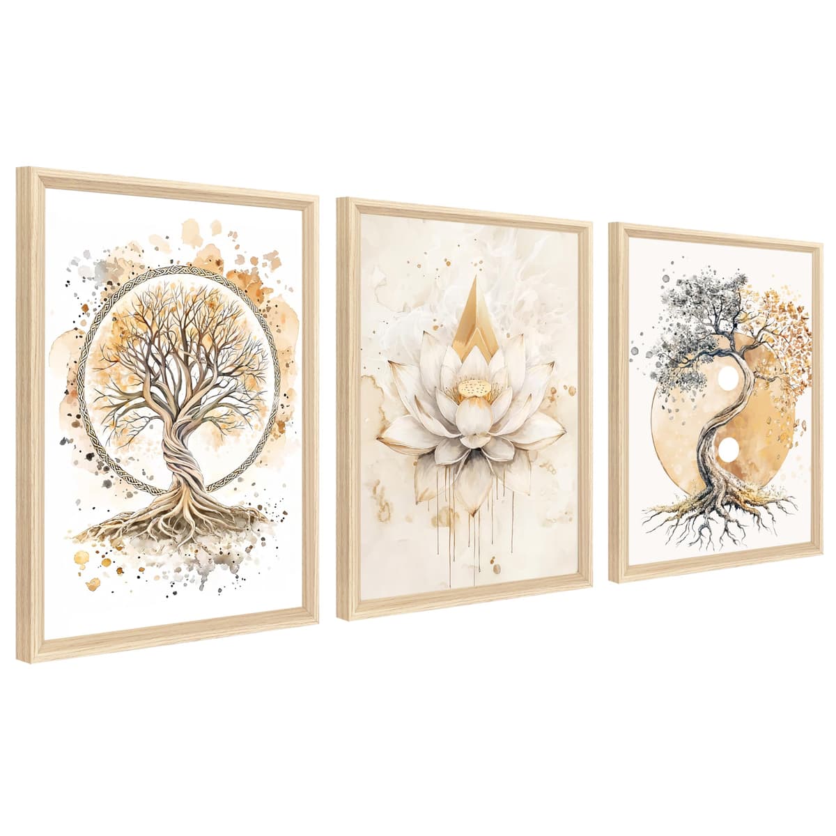 3 Panels Black White Canvas Wall Art Love Home Motivational Quotes Painting on Canvas Print Picture for Living Room Hallway Stairs Bedroom Bathroom Wall Decor Ready To Hang 90x40cm(12"x16"x3pcs) — view 48