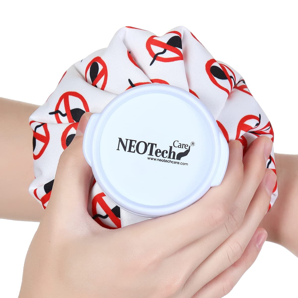 Bolsa de hielo - Tapón de rosca - Marca NEOtech Care - Diseño (sonrisas, 28cm) — view 21